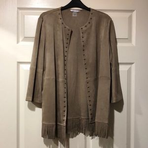 Allison Daley Open Front Jacket NWOT